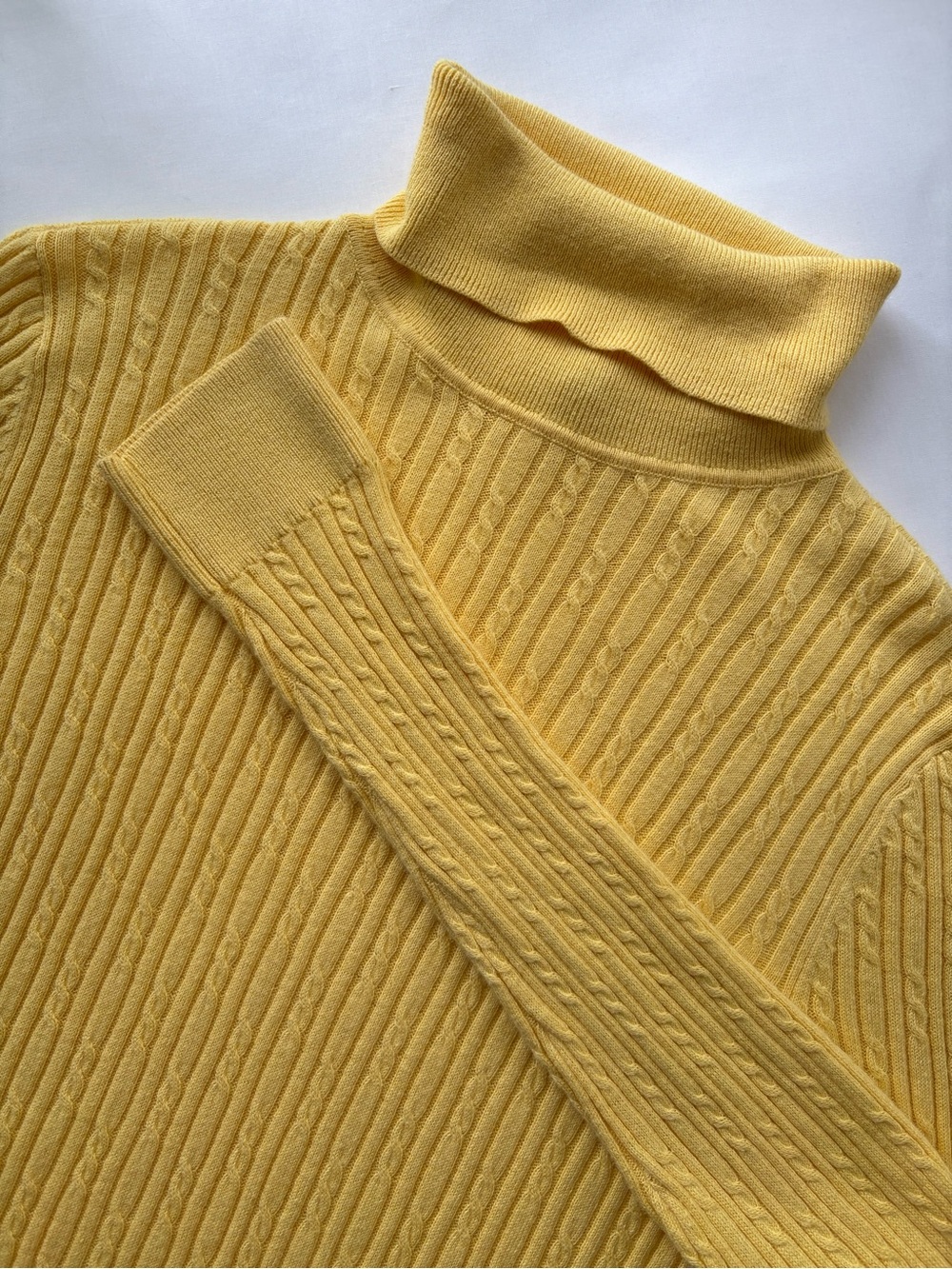 Talbots Knit Turtleneck Sweater Size XL